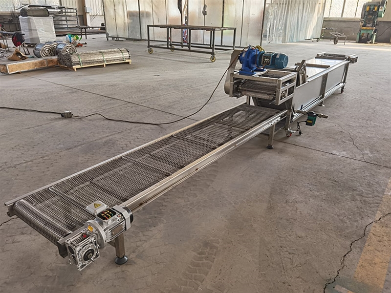 網帶輸送機案例