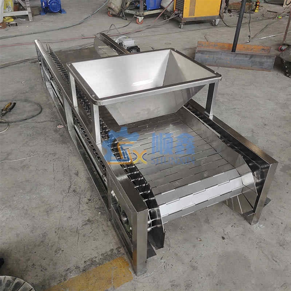 不鏽鋼鏈板輸送機