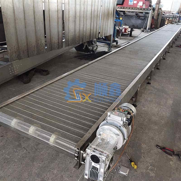 不（bú）鏽鋼網帶輸送機